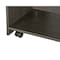 Adiroffice Wood Mobile Presentation Podium Lectern Stand with Shelves in Black ADI661-07-BLK-MK - alternate 2